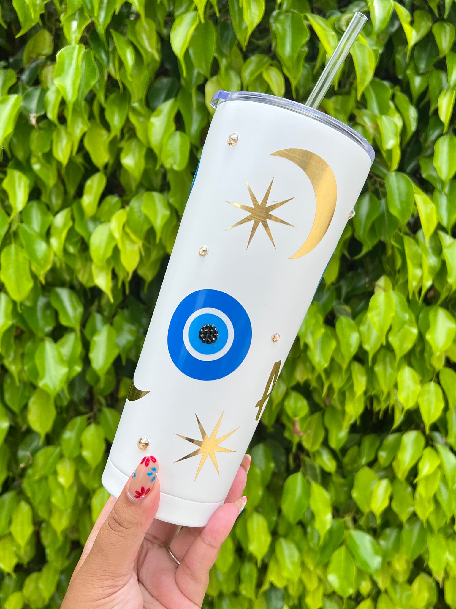 Evil Eye Stainless Steel Tumbler