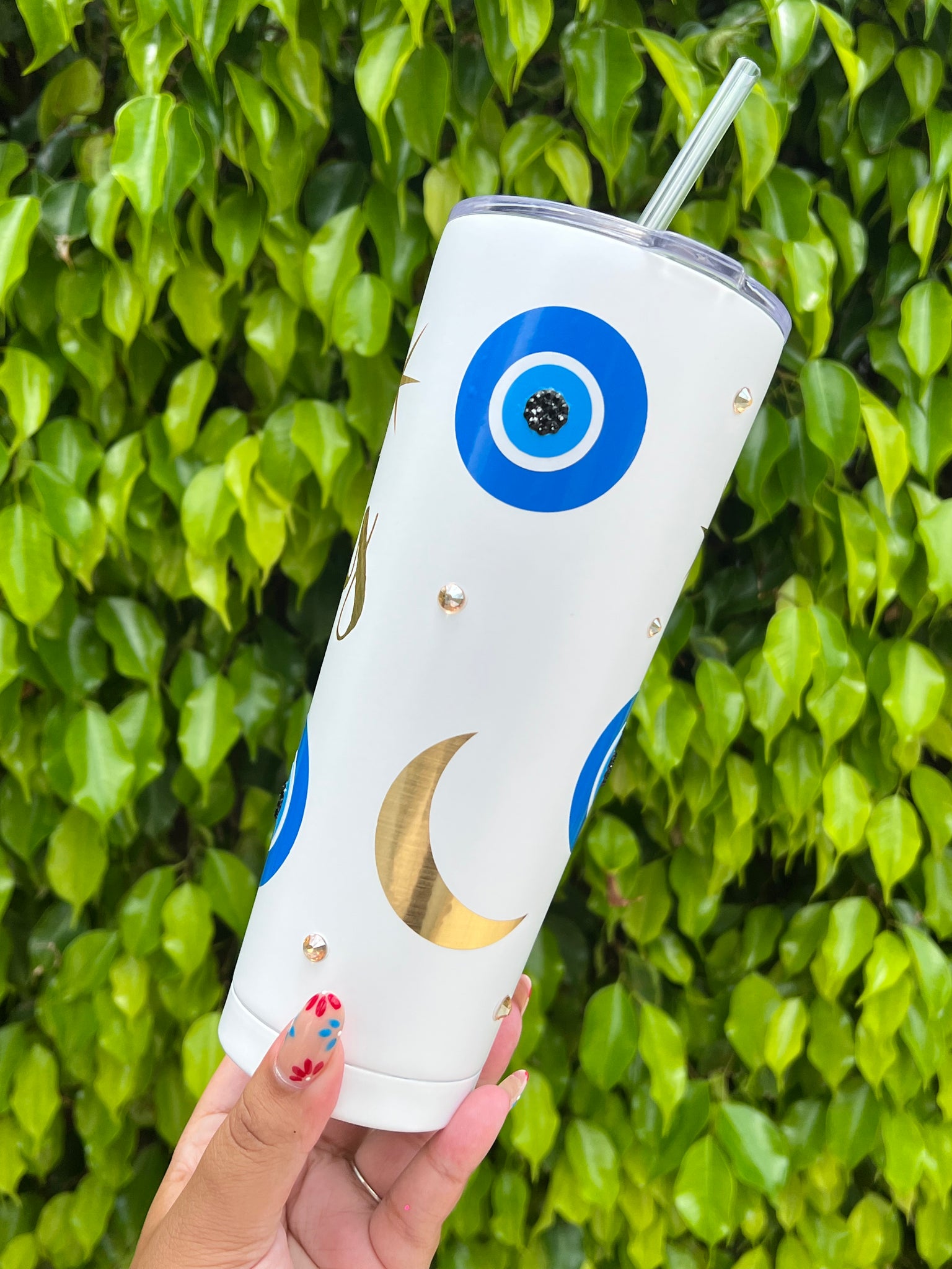 Evil Eye Stainless Steel Tumbler